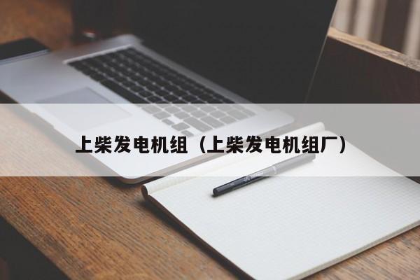 上柴发电机组（上柴发电机组厂）